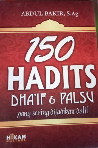 Image of 150 hadis dhaif dan palsu