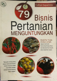 Image of 79 Bisnis Pertanian Menguntungkan