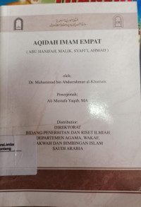 Image of Aqidah Imam Empat; Abu Hanifah, Malik, Syafi'i, Ahmad