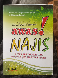 Image of Awas najis! Agar ibadah anda tak sia-sia karena najis