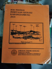Image of Buku Pedoman Pemetaan Geologi Karangsambung 2019
