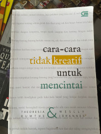 Image of Cara Tidak Kreatif Untuk Mecintai