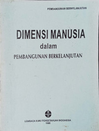 Image of Dimensi Manusia Dalam Pembangunan Berkelanjutan