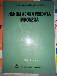 Image of Hukum Acara Perdata Indonesia