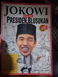 Image of Jokowi calon presiden blusukan