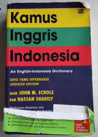 Image of Kamus Inggris Indonesia
