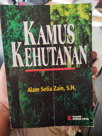 Image of Kamus Kehutanan