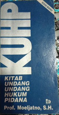 Image of Kitab Undang-undang Hukum Pidana