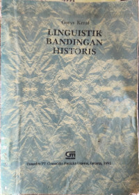 Image of Linguistik Bandingan Historis