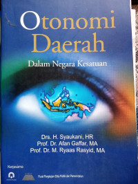 Image of Ontonomi Daerah : Dalam Negara Kesatuan