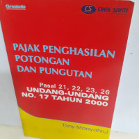 Image of Pajak Penghasilan Potongan dan Pungutan