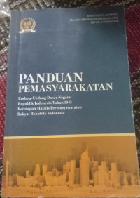 Image of Panduan Pemasyarakatan