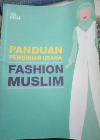 Image of Panduan Pendirian Usaha Fashion Muslim
