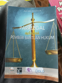 Image of Paralegal adalah pemberi bantuan hukum