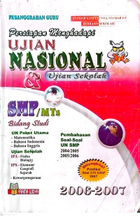 Image of Pemantapan Menghadapi Ujian Nasional & Ujian Nasional