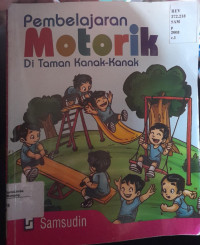 Image of Pembelajaran Motorik di Taman Kanak - Kanak