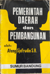 Image of Pemerintah Daerah dan Pembangunan