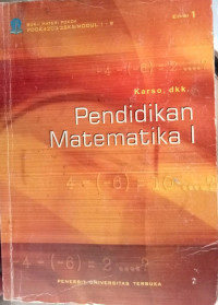 Image of PENDIDIKAN MATEMATIKA 1