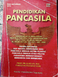 Image of Pendidikan pancasila