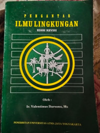 Image of Pengantar Ilmu Lingkungan