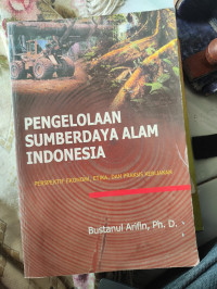 Image of Pengelolaan Sumberdaya Alam Indonesia