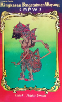Image of Ringkasan Pengetahuan Wayang