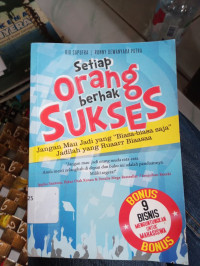 Image of Setiap Orang Berhak Sukses
