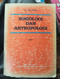 Image of Sosiologi dan Antropologi