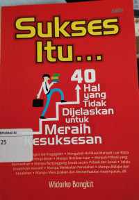 Image of Sukses Itu...