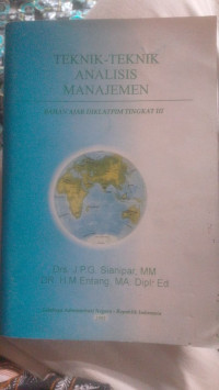 Image of Teknik-Teknik Analisis Manajemen
