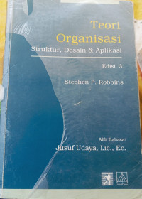 Image of Teori Organisasi: struktur, desain & aplikasi